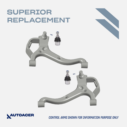 AUTOACER - 6p Front Inner Outer Track Rods & Lower Ball Joints for Land Rover LR4 2009 - 2018