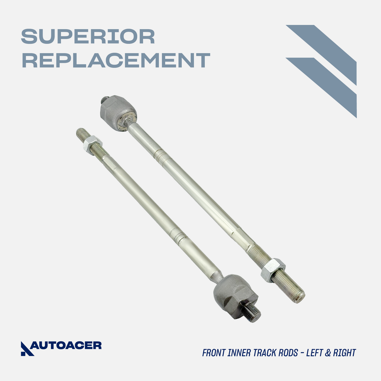 AUTOACER - 12p Front Upper, Lower Control Arm Bushings & Inner, Outer Track Rod End Kit Compatible with LAND ROVER Range Rover Sport 2005 - 2009