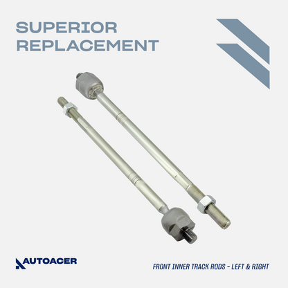 AUTOACER - 12p Front Upper, Lower Control Arm Bushings & Inner, Outer Track Rod End Kit Compatible with LAND ROVER Range Rover Sport 2005 - 2009