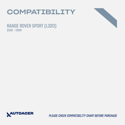 AUTOACER - 4p Front Inner Outer Tie Rod Ends for Land Rover Range Rover Sport 2005 - 2009