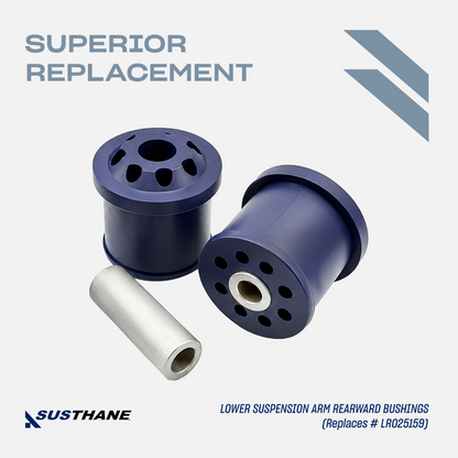 AUTOACER - 8p Front Upper Lower Control Arm Poly Bushing Kit For Land Rover LR3 2004 - 2009, LR4 2009 - 2018, Range Rover Sport 2005 - 2013