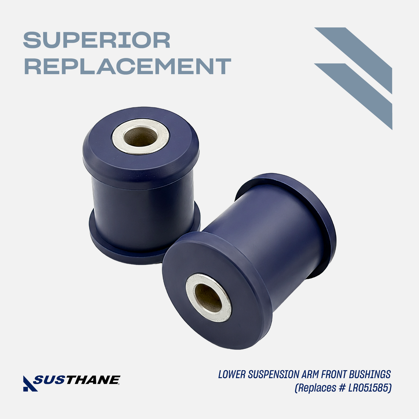 AUTOACER - 8p Front Upper Lower Control Arm Poly Bushing Kit For Land Rover LR3 2004 - 2009, LR4 2009 - 2018, Range Rover Sport 2005 - 2013