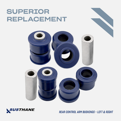 AUTOACER - 16p Complete Front Rear Control Arm PU Bushing Kit For Land Rover LR3 / LR4 / Range Rover Sport
