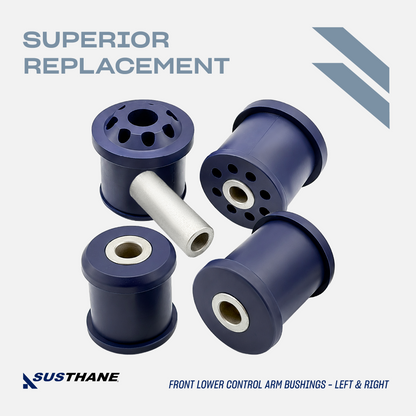 AUTOACER - 16p Complete Front Rear Control Arm PU Bushing Kit For Land Rover LR3 / LR4 / Range Rover Sport