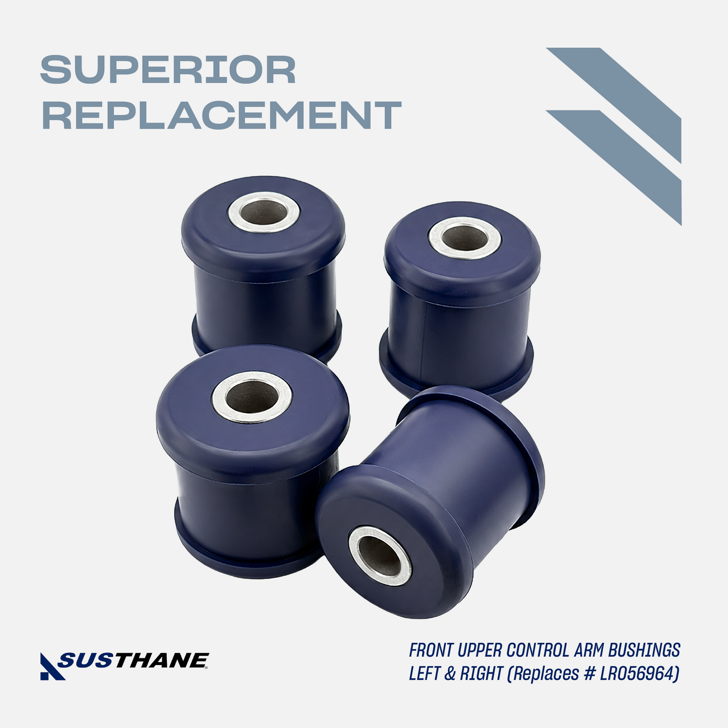 AUTOACER - 16p Complete Front Rear Control Arm PU Bushing Kit For Land Rover LR3 / LR4 / Range Rover Sport