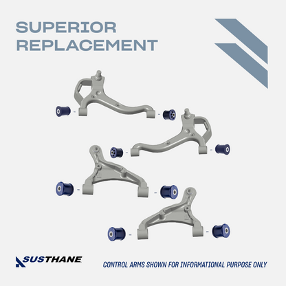 AUTOACER - 16p Complete Front Rear Control Arm PU Bushing Kit For Land Rover LR3 / LR4 / Range Rover Sport