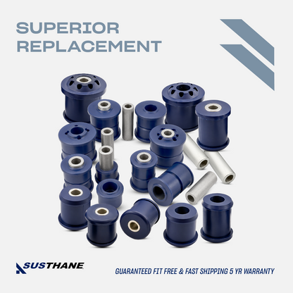 AUTOACER - 16p Complete Front Rear Control Arm PU Bushing Kit For Land Rover LR3 / LR4 / Range Rover Sport