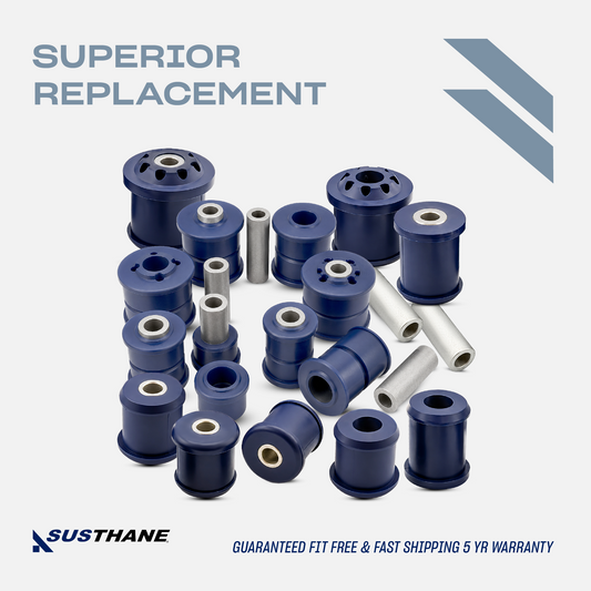 AUTOACER - 16p Complete Front Rear Control Arm PU Bushing Kit For Land Rover LR3 / LR4 / Range Rover Sport