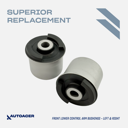 AUTOACER - Front Upper & Lower Control Arm Bushing Kit for Chevrolet Trailblazer, GMC Envoy, Saab 9-7x, 