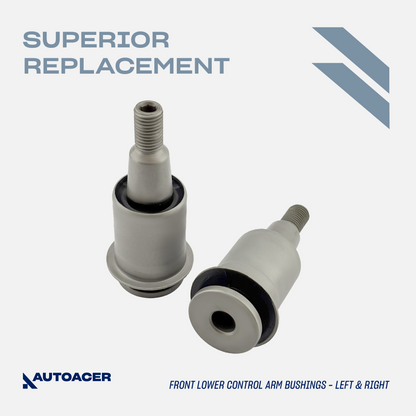 AUTOACER - Front Upper & Lower Control Arm Bushing Kit for Chevrolet Trailblazer, GMC Envoy, Saab 9-7x, 
