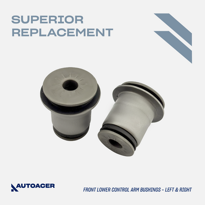 AUTOACER - Front Upper & Lower Control Arm Bushing Kit for Chevrolet Trailblazer, GMC Envoy, Saab 9-7x, 
