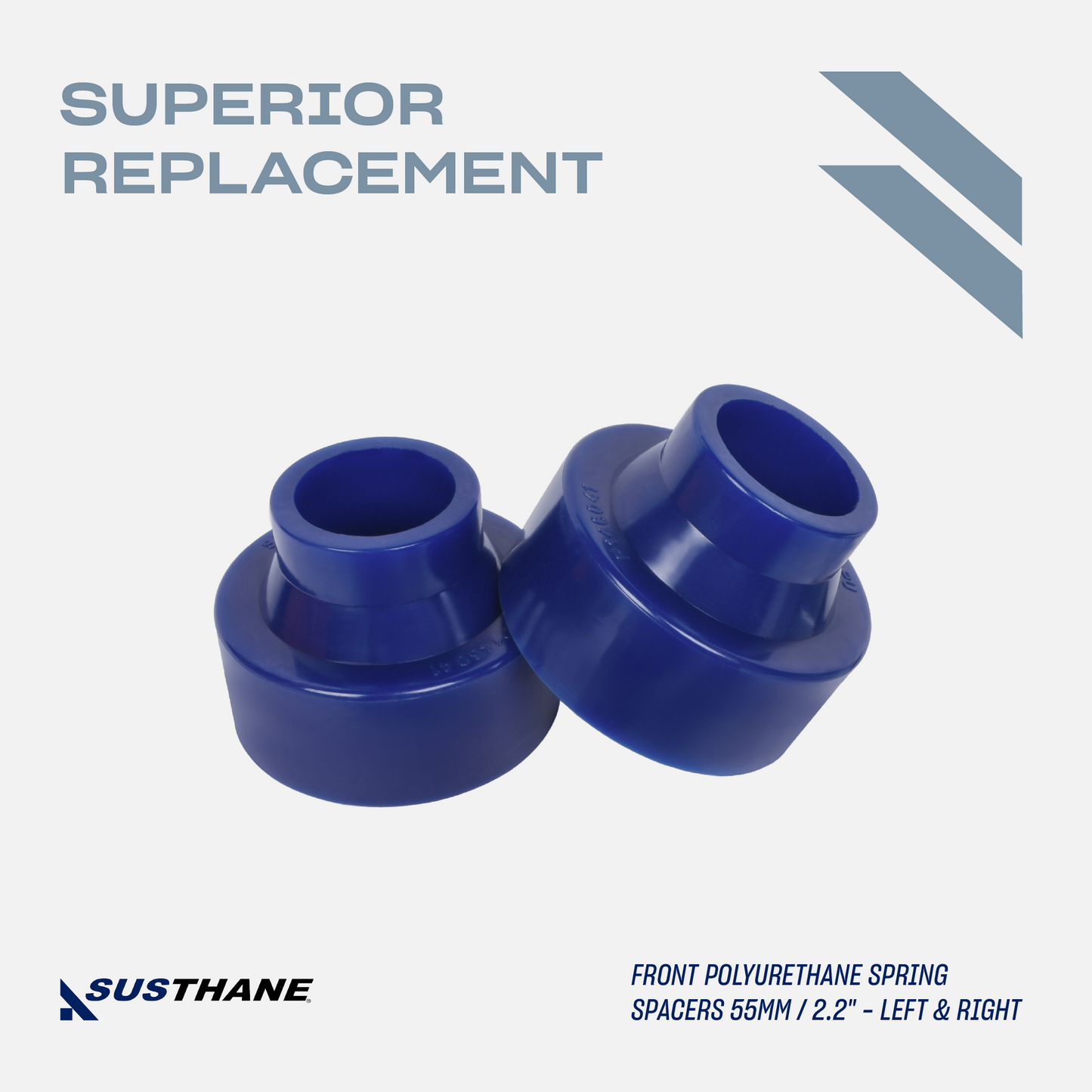 AUTOACER - 8p Front & Rear PU Spacer Kit 2.5" with Bump Stops for JEEP Grand Cherokee WJ 1999 - 2004
