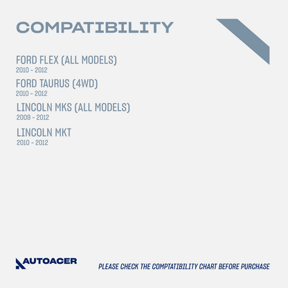 AUTOACER - Front Lower Suspension Control Arms and Ball Joint assembly for Ford Taurus Flex Lincoln MKS MKT