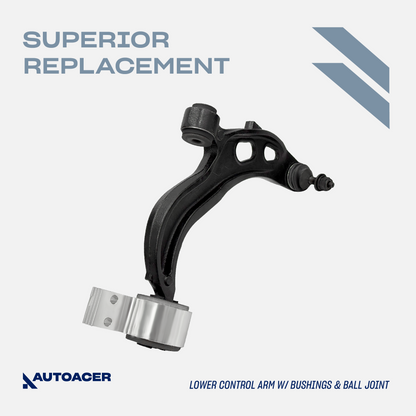 AUTOACER - Front Lower Suspension Control Arms and Ball Joint assembly for Ford Taurus Flex Lincoln MKS MKT
