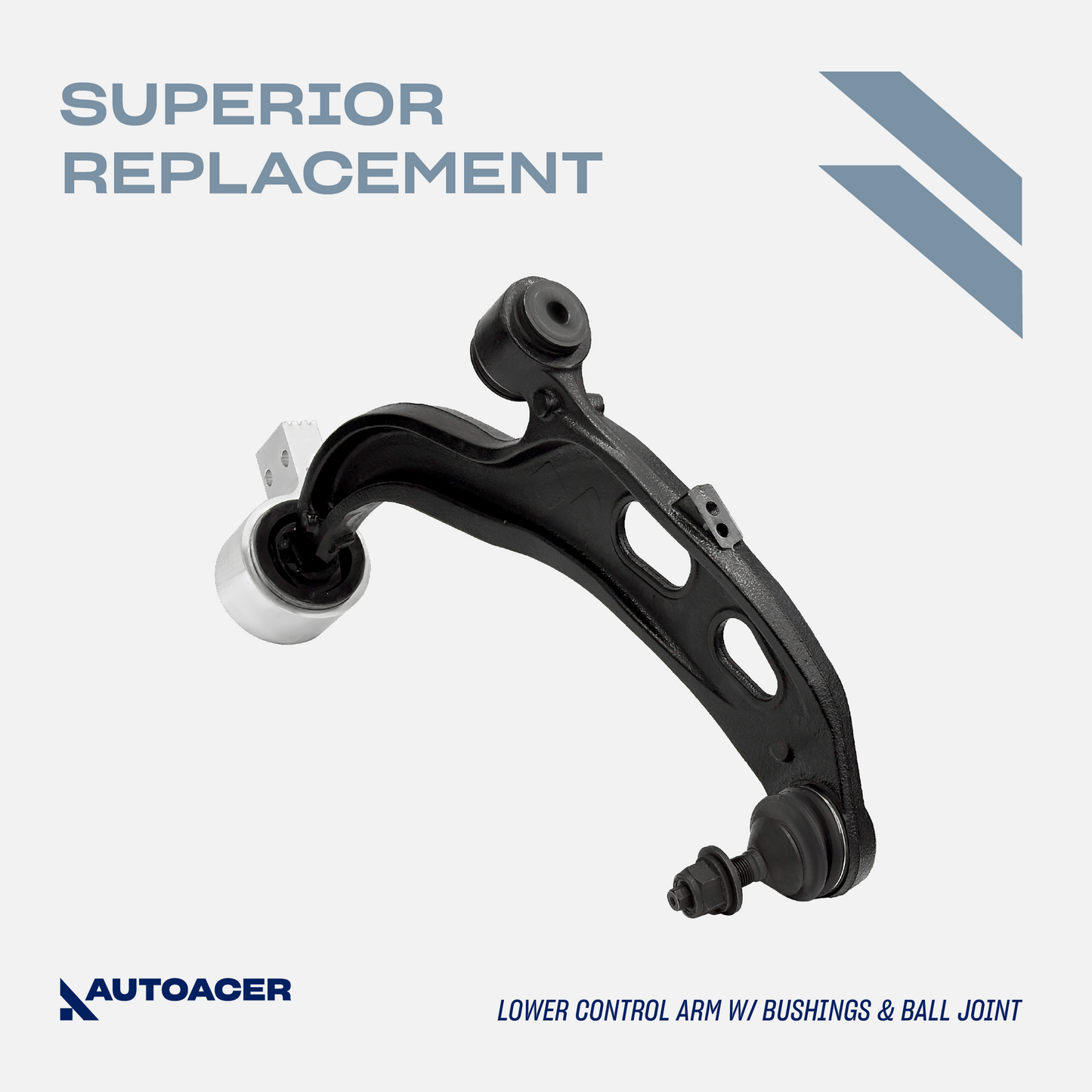 AUTOACER - Front Lower Suspension Control Arms and Ball Joint assembly for Ford Taurus Flex Lincoln MKS MKT