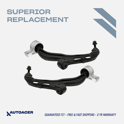 AUTOACER - Front Lower Suspension Control Arms and Ball Joint assembly for Ford Taurus Flex Lincoln MKS MKT