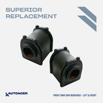 AUTOACER - 12p Front Rear Stabilizer Bar Links, Suspension Arms, Tie Rods & Bushings for Ford Thunderbird 2002 - 2003, Lincoln LS 2000 - 2002