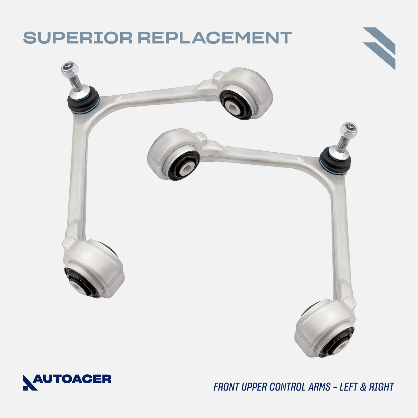 AUTOACER Front & Rear Suspension Kit 14p - Control Arms, Stabilizer Bar Links,  Tie Rods, Sway Bar Bushings For LINCOLN LS 2000-2002, FORD THUNDERBIRD 2002-2003