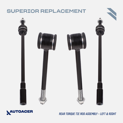 AUTOACER Front & Rear Suspension Kit 22p - Upper Lower Control Arms, Stabilizer Bar Links, Tie Rod Ends & Sway Bar Bushings For LINCOLN LS 2000-2002, FORD THUNDERBIRD 2002-2003