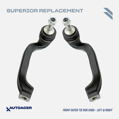AUTOACER Front & Rear Suspension Kit 22p - Upper Lower Control Arms, Stabilizer Bar Links, Tie Rod Ends & Sway Bar Bushings For LINCOLN LS 2000-2002, FORD THUNDERBIRD 2002-2003