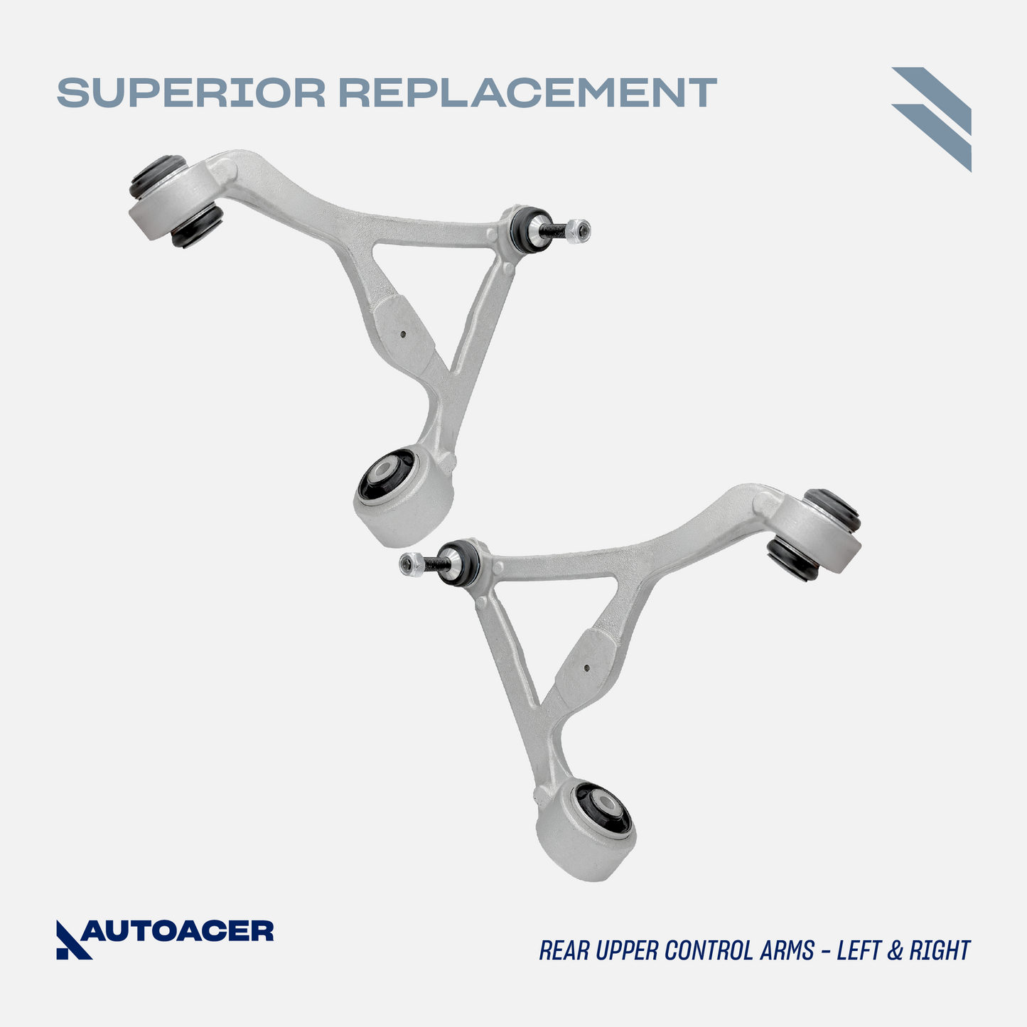 AUTOACER Front & Rear Suspension Kit 22p - Upper Lower Control Arms, Stabilizer Bar Links, Tie Rod Ends & Sway Bar Bushings For LINCOLN LS 2000-2002, FORD THUNDERBIRD 2002-2003