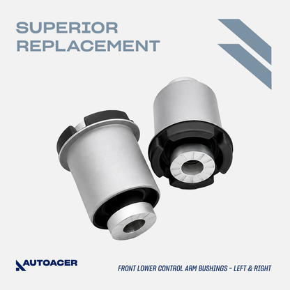 AUTOACER - 4p Front Lower Control Arm Bushing Kit For Ford F-150 & Lincoln Mark LT