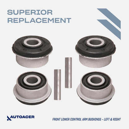 AUTOACER Front Lower Control Arm Bushing & Ball Joint 16mm Kit 6 piece for Lincoln & Ford