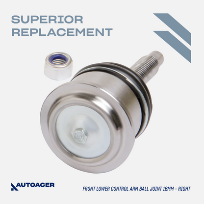 AUTOACER - Front Lower Control Arm Ball Joint Kit 16mm 2 Pcs, Left & Right for LS LINCOLN 2003-2006, FORD Thunderbird 2003-2005