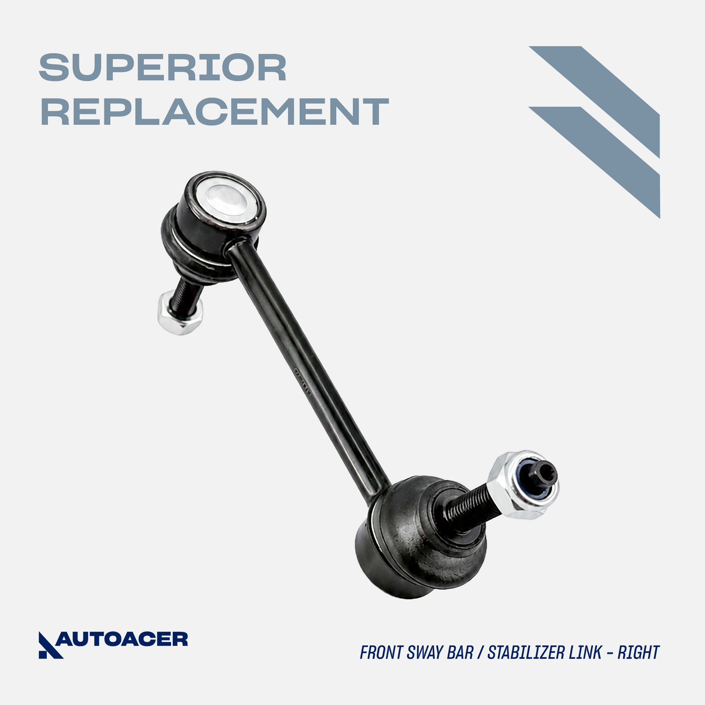 AUTOACER - 4p Front Sway / Stabilizer Bar Links & Outer Tie Rods For Lincoln LS 1999 - 2006, Ford Thunderbird 2002 - 2005