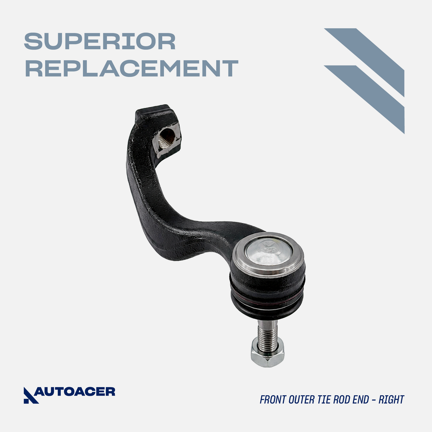 AUTOACER - 4p Front Sway / Stabilizer Bar Links & Outer Tie Rods For Lincoln LS 1999 - 2006, Ford Thunderbird 2002 - 2005