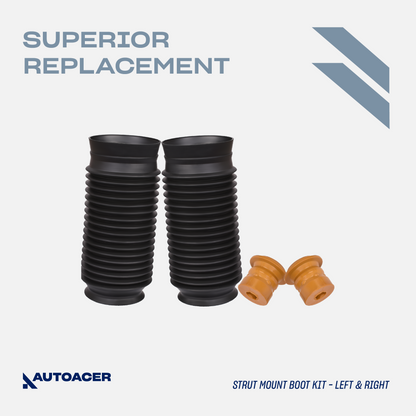 AUTOACER - 10p Front Strut Mounts, Jounce Bumper, Boots & Spring Seat Set For FORD THUNDERBIRD 2002 - 2005, LINCOLN LS 2000 - 2006