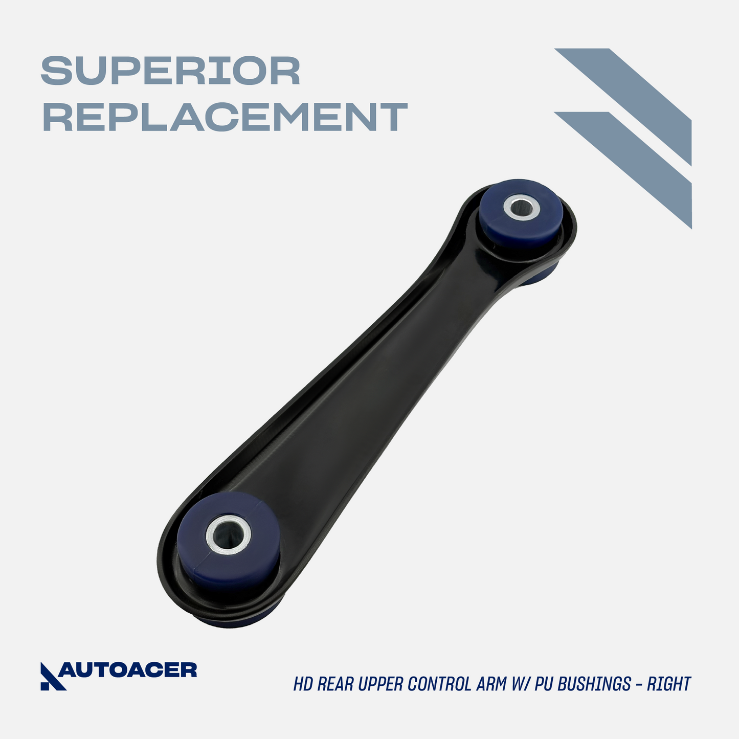 AUTOACER - Rear Upper & Lower Trailing Control Arms 4 pcs with High Grade Polyurethane Bushings Fitted for FORD Crown Victoria, LINCOLN Town Car, MERCURY Marquis, MERCURY Marauder