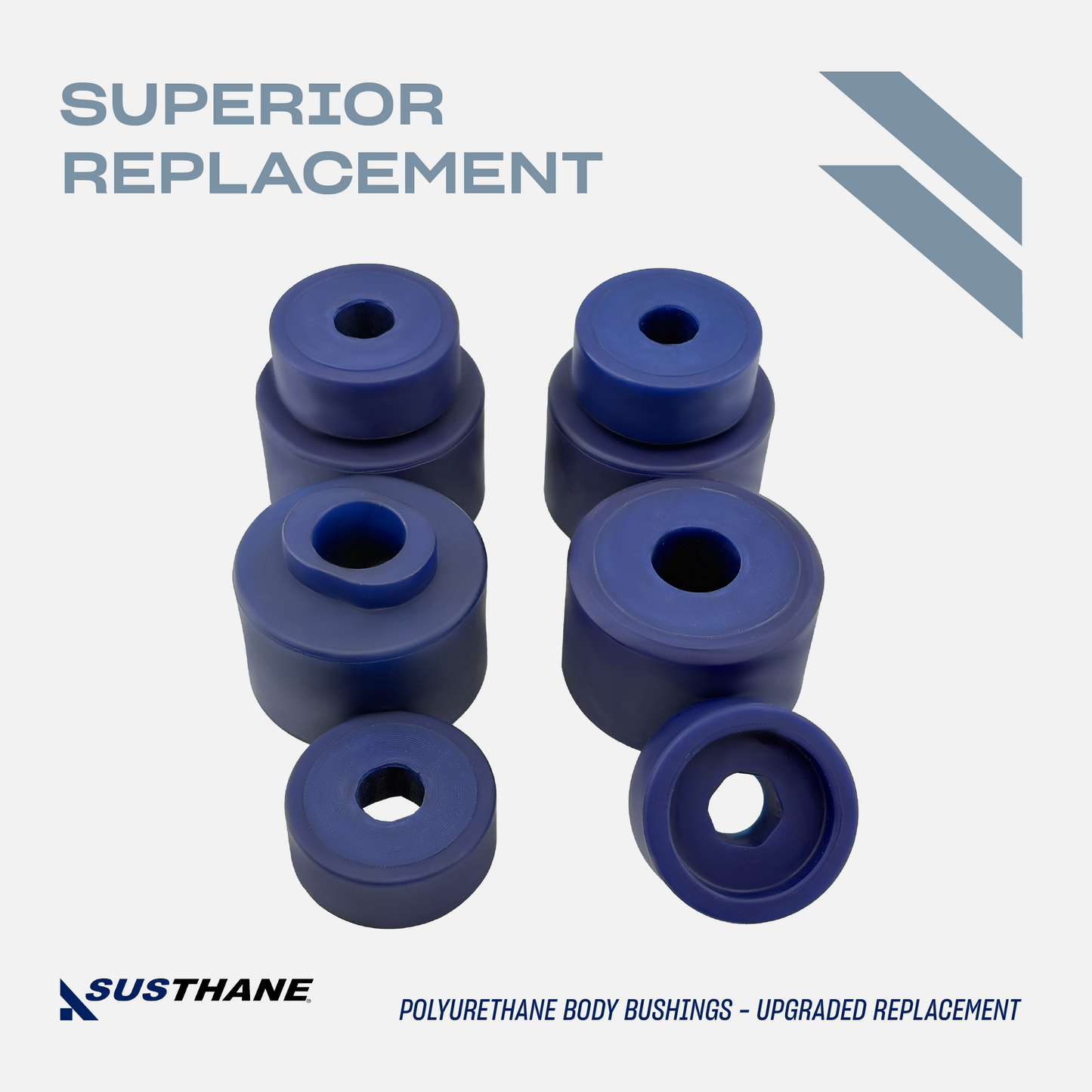 AUTOACER - 22p Polyurethane Body Mount Bush Kit with Washers For Ford Explorer Sport 2001 - 2005, Mercury Mountaineer 2002 - 2005