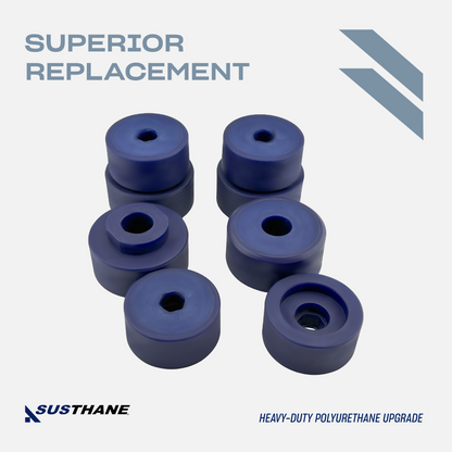 AUTOACER - 22p Polyurethane Body Mount Bush Kit with Washers For Ford Explorer Sport 2001 - 2005, Mercury Mountaineer 2002 - 2005