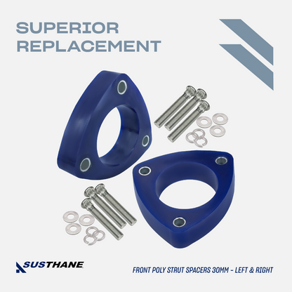 AUTOACER 6p Leveling Lift Kit 30mm /1.2" - Front Strut Spacers, Rear Coil Springs Spacers & Rear Shock Extenders for ESCAPE 2013-2019