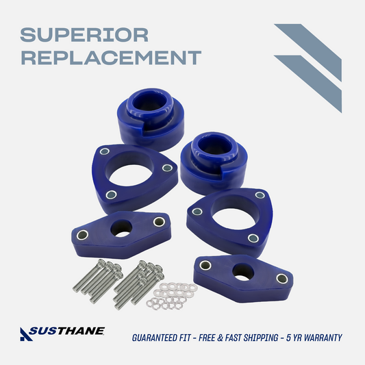 AUTOACER 6p Leveling Lift Kit 30mm /1.2" - Front Strut Spacers, Rear Coil Springs Spacers & Rear Shock Extenders for ESCAPE 2013-2019