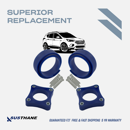 AUTOACER - 4p Front Rear Leveling Lift Kit PU Spacers 30mm For FORD ESCAPE 2001 - 2012, MERCURY MARINER 2001 - 2011, FORD MAVERICK 2000 - 2006 