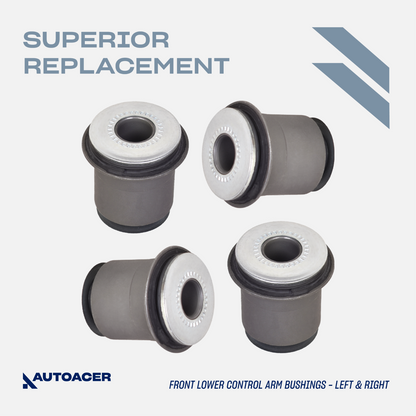 AUTOACER - 8p Front Upper Lower control Arm Bushing Kit for Tacoma 4Runner 95-04