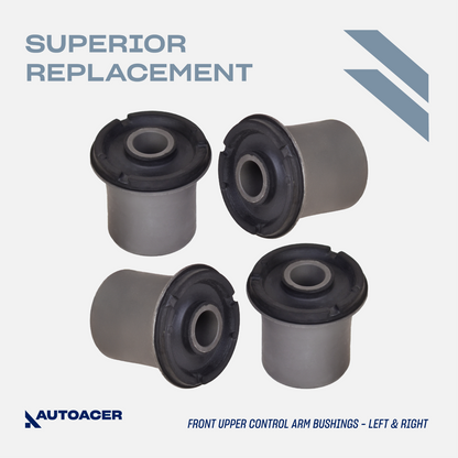 AUTOACER - 8p Front Upper Lower control Arm Bushing Kit for Tacoma 4Runner 95-04