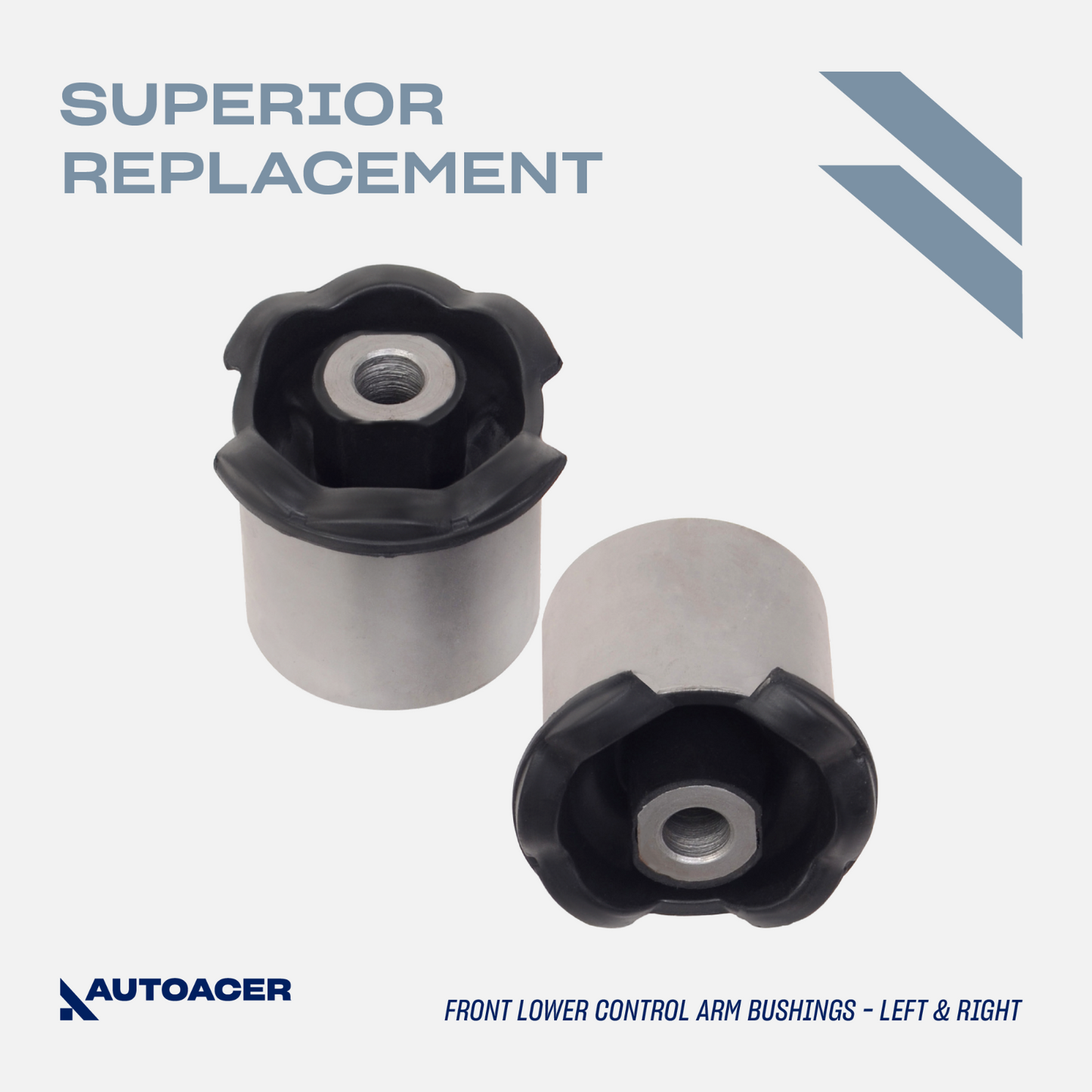 AUTOACER 12p Front Suspension Bushes Tie Rod Ends Inner Outer For LR Discovery 4