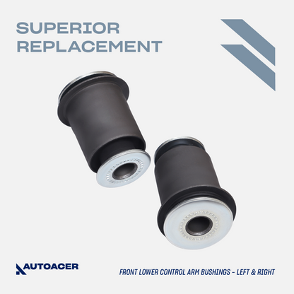AUTOACER - 8p Front Upper Lower Control Arm Bushings For Tacoma RWD X Runner 05-