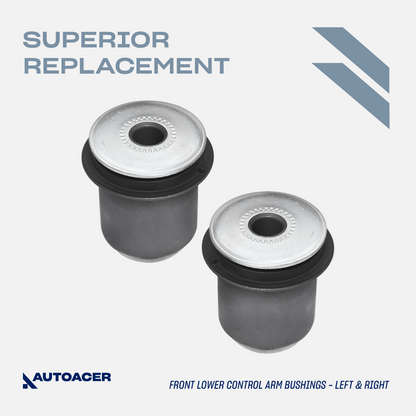 AUTOACER - 8p Front Upper Lower Control Arm Bushings For Tacoma RWD X Runner 05-
