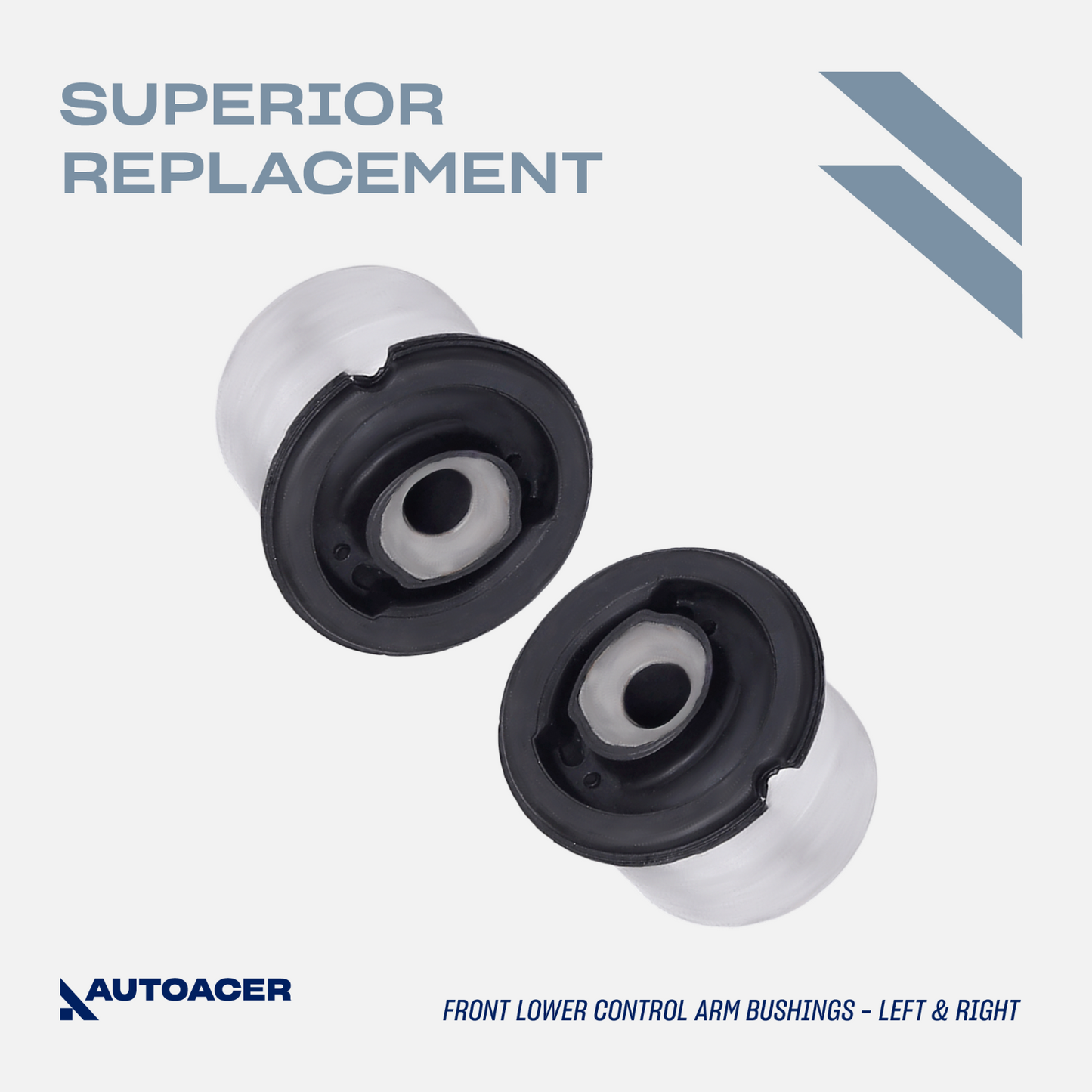 AUTOACER - 10p Front Lower Control Arms & Subframe Mount Kit for Porsche Cayenne
