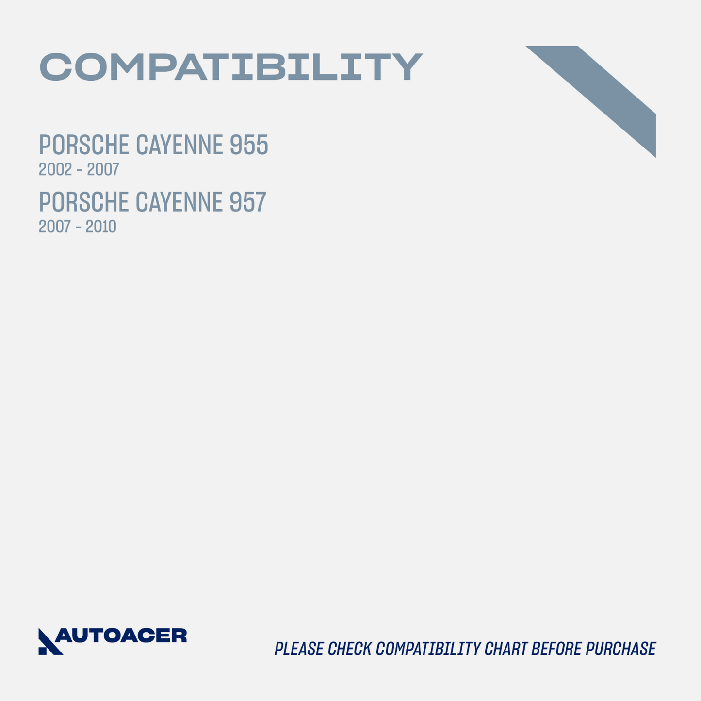 AUTOACER - 10p Front Lower Control Arms & Subframe Mount Kit for Porsche Cayenne