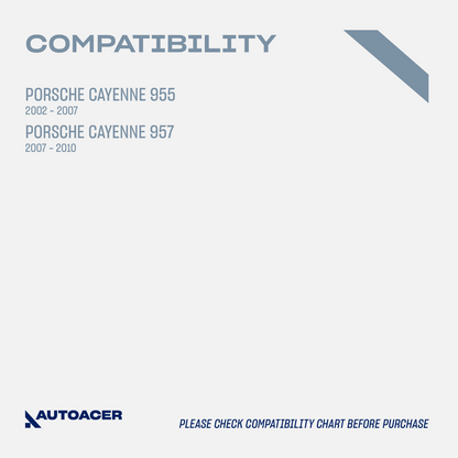 AUTOACER - 10p Front Lower Control Arms & Subframe Mount Kit for Porsche Cayenne