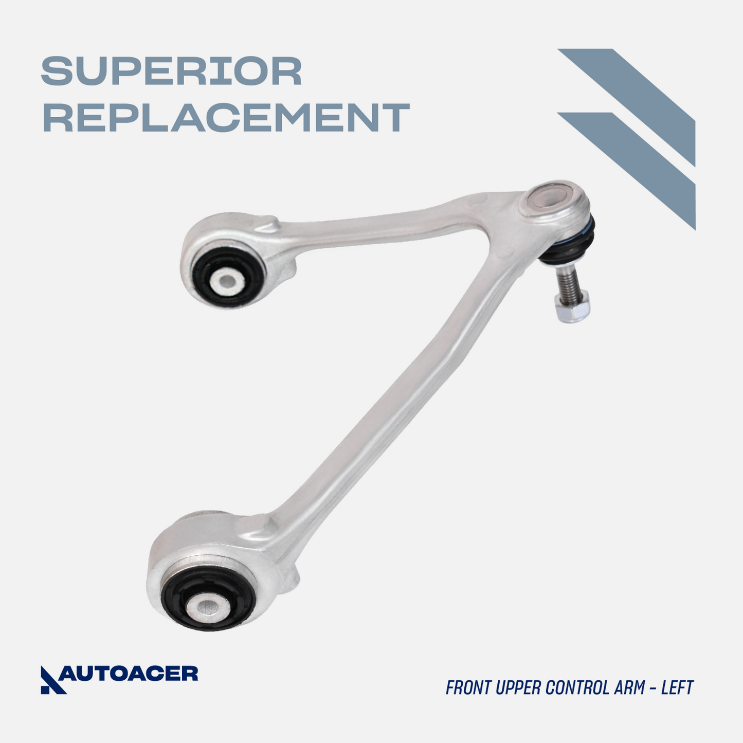 AUTOACER -4p Front Upper Lower Control / Steering Knuckle Arms For Jaguar S-type