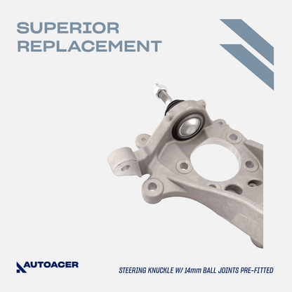 AUTOACER -4p Front Upper Lower Control / Steering Knuckle Arms For Jaguar S-type