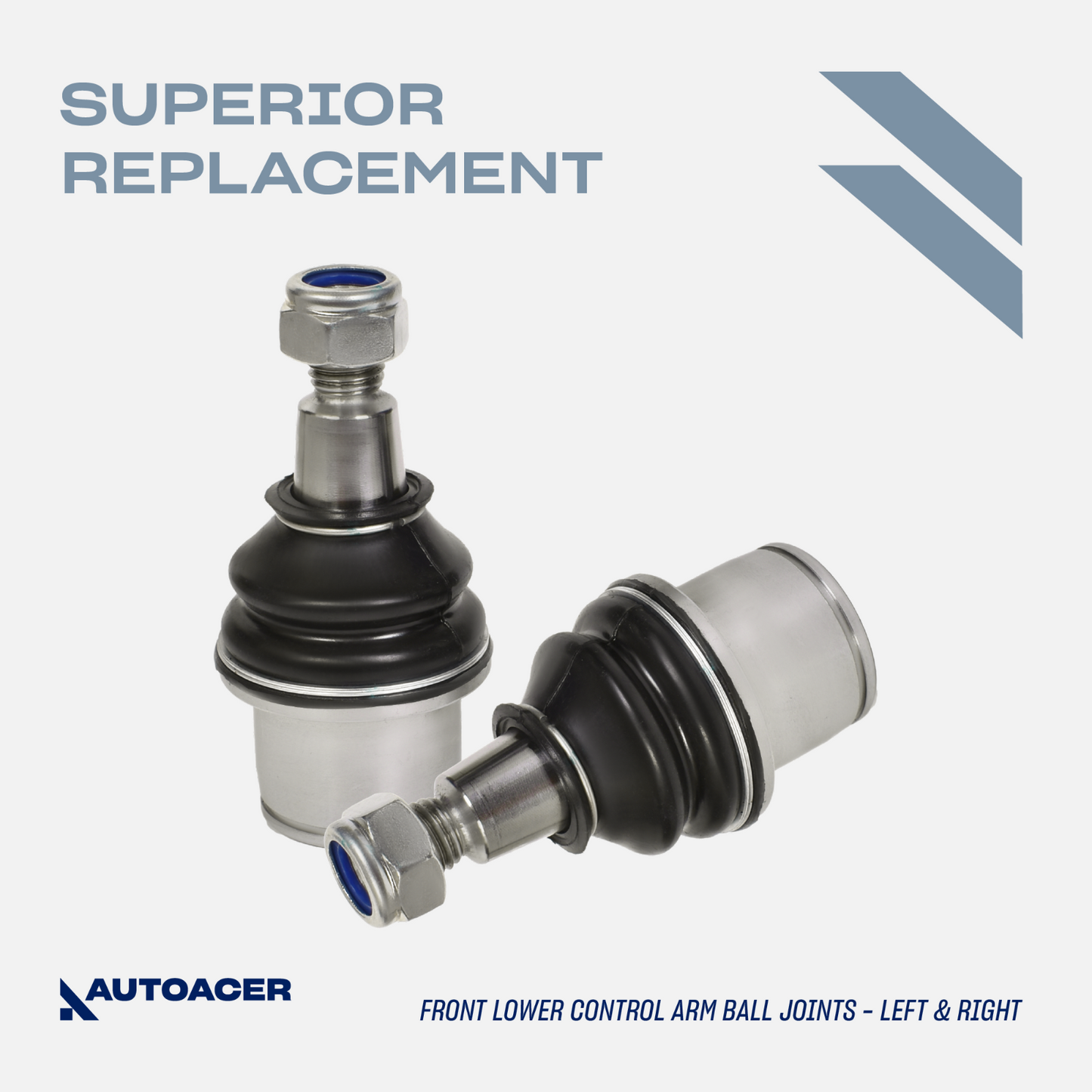 AUTOACER -6p Front Inner Outer Track Rods & Lower Ball Joints for Land Rover LR4