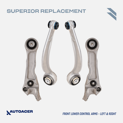 AUTOACER - 12p Front Suspension Kit Control Arms Links Ball Joints For JAGUAR XJ