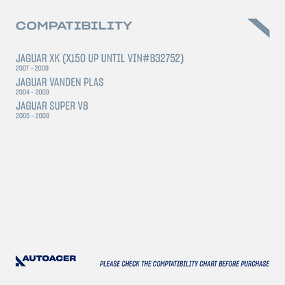 AUTOACER -24p Front & Rear Control Arms, Tie Rods Links & Bushings For Jaguar XK